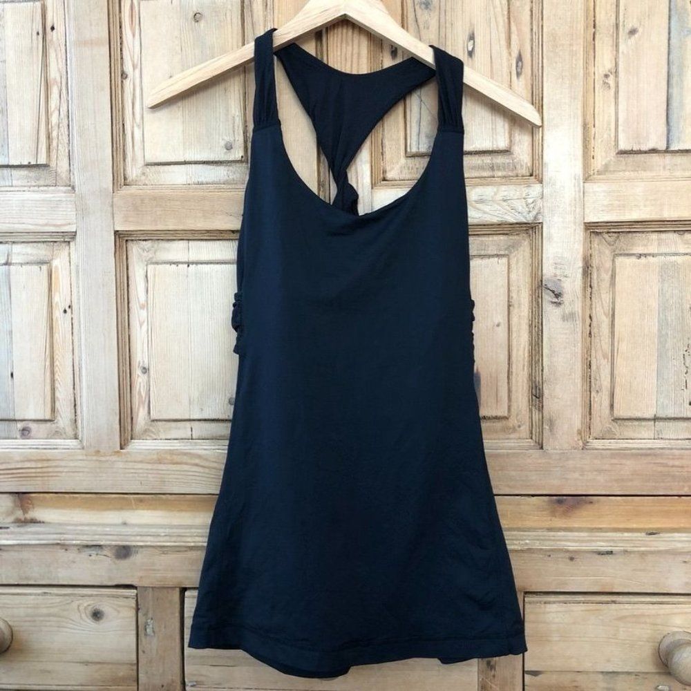 Lululemon 8 Black Adjustable Bra Tank Top - Picture 1 of 8